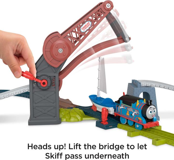 Productafbeelding Mattel Tomek i przyjaciele Most zwodzony Zestaw torów (Refresh) HGX65 (25 onderdelen)