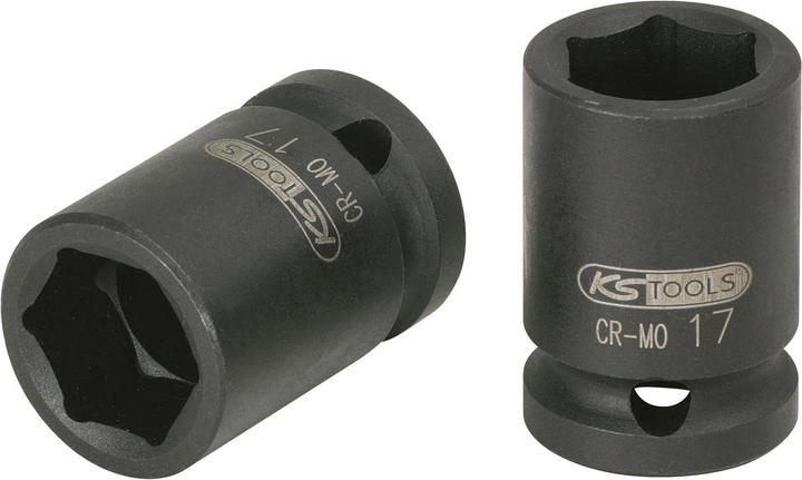 Actual product image KS Tools 1/2" power socket short (28 mm)