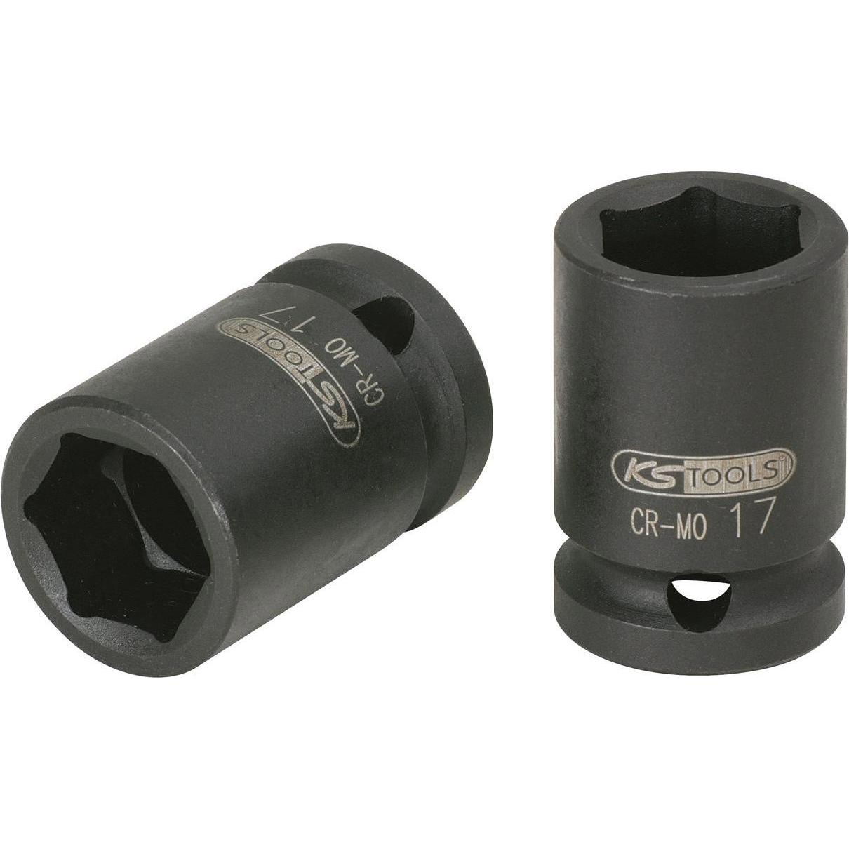 KS Tools, Steckschlüssel + Stecknuss, 1/2" Kraft-Stecknuss kurz (31 mm)