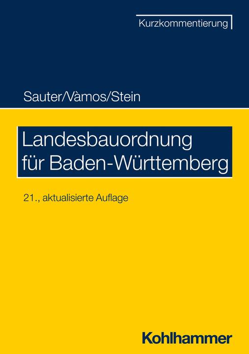 Image du produit Landesbauordnung für Baden-Württemberg (Allemand, Wolfgang Stein, Helmut Sauter, 2024)