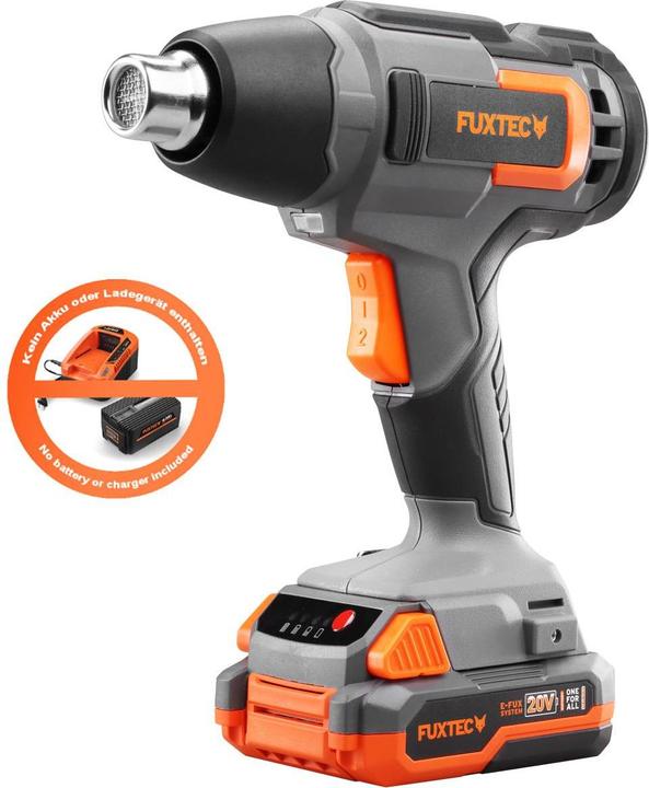 Immagine prodotto Fuxtec Pistola termica a batteria da 20V FX-E1HLP20 senza pacco batteria, senza caricabatterie