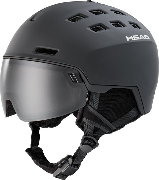 Head Radar 5K + Spare Lens Black 2023 (52 - 55 cm, S, XS)