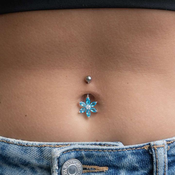 Immagine prodotto Bijouteria Piercing ventre (Acciaio inossidabile, Argento 925, Zirconia)
