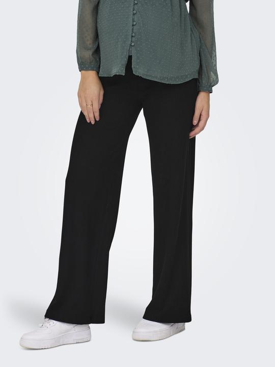 Actual product image Only Maternity Regular fit High waist Maternity trousers Trousers with wide leg cut (XS)