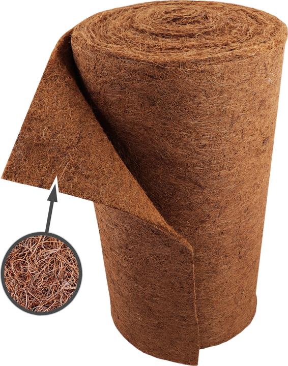Produktbild Aquagart 6m Kokosmatte Winterschutz Böschungsmatte Kokosfasermatte 800g/m² 1m breit