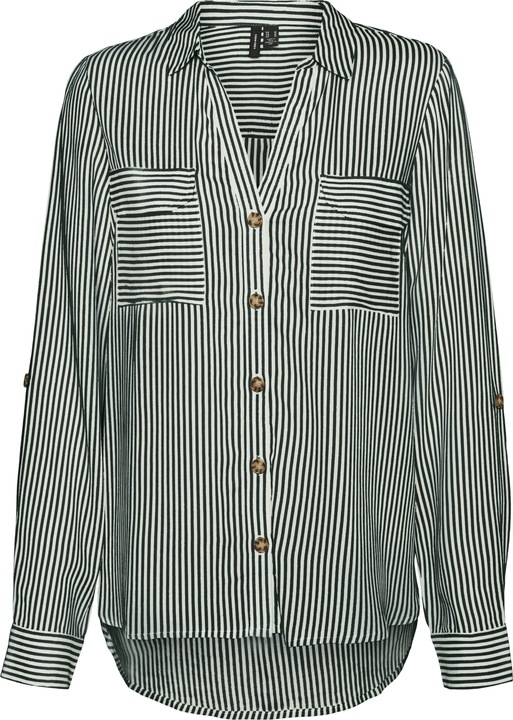 Vero Moda Vmbumpy L/S Shirt New Wvn Ga Noos