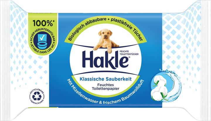 Actual product image Hakle Moist Classic Clean Refill (42 pcs.)
