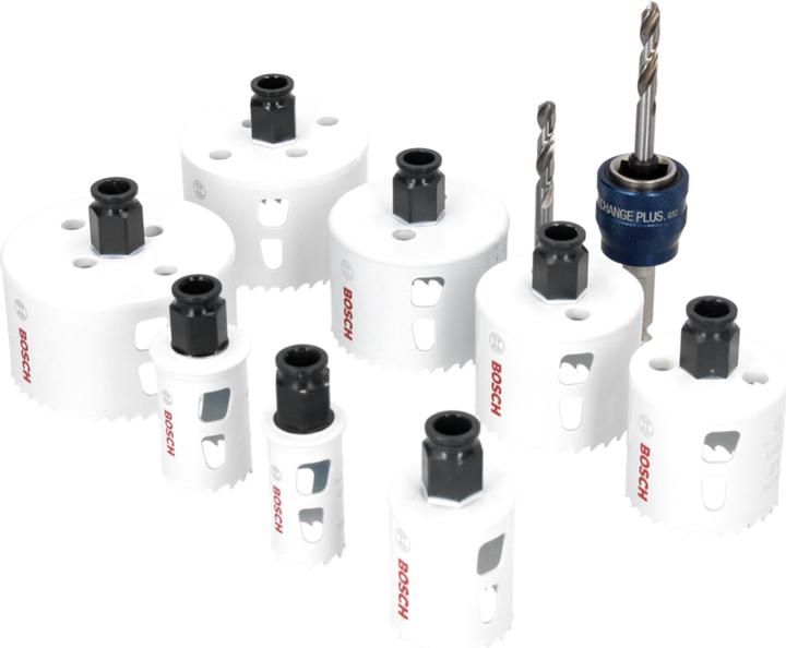 Image du produit Bosch Professional Zubehör Kit d'électricien 11 pièces 2 Progressor for Wood&Metal (25 mm, 32 mm, 40 mm, 76 mm, 60 mm, 68 mm, 54 mm, 86 mm)