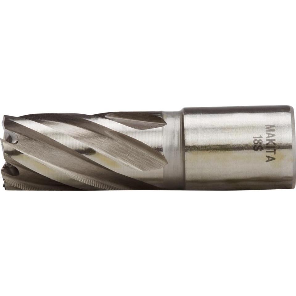 Makita, Sega a tazza, Zubehör HB18S HSS-Kernbohrer 18mm Schnitttiefe 30mm Weldon (18 millimetri)