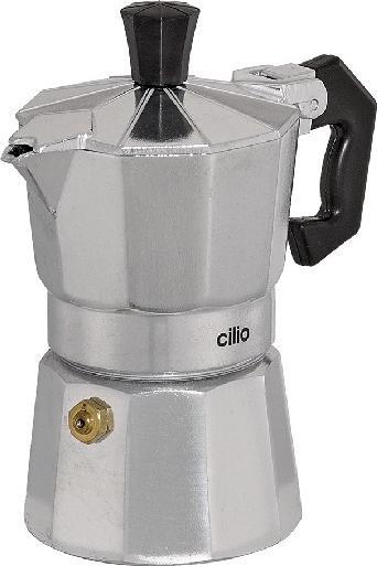 Immagine prodotto Cilio Caffettiera per espresso Classico, alluminio, 1 tazza (1 Tazza)