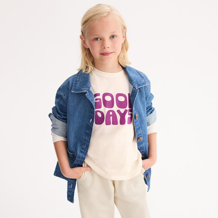 Produktbild La Redoute Collections Langarmshirt mit Messageprint (116)