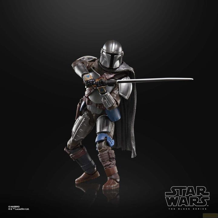 Actual product image Hasbro Star Wars: The Mandalorian Black Series The Mandalorian (Mines of Mandalore)