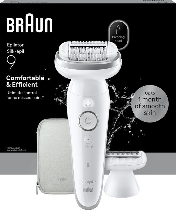 Braun Silk Epil 9 Wet Dry Epilator