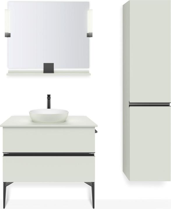 Actual product image Duravit EH-WT-MI XL Tulum Ausl 155mm o ZAG black matt
