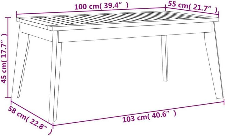 Produktbild vidaXL Wyatt