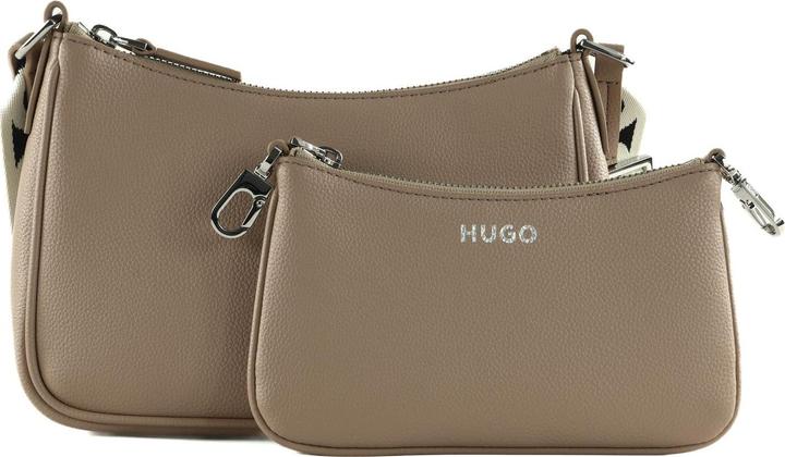 Actual product image HUGO Multi Cross Shoulder Strap Bag with Practical Pockets