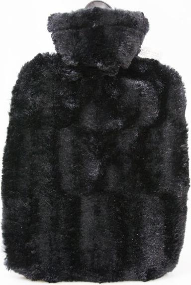 Actual product image Frosch Warrmflasche PVC 1.8l Hochfl schw (1.80 l, Bed flask with cover)