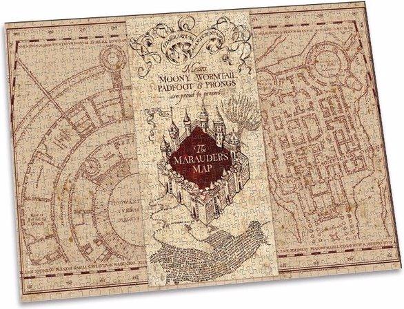Image du produit ABYstyle Harry Potter: The Marauder's Map (1000 Teile) (1000 pièces)