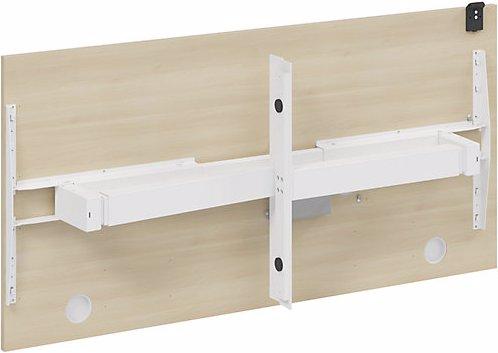 Produktbild FM Büromöbel Schreibtisch BOTTOM-UP silver (1800 x 800 x 620 mm)