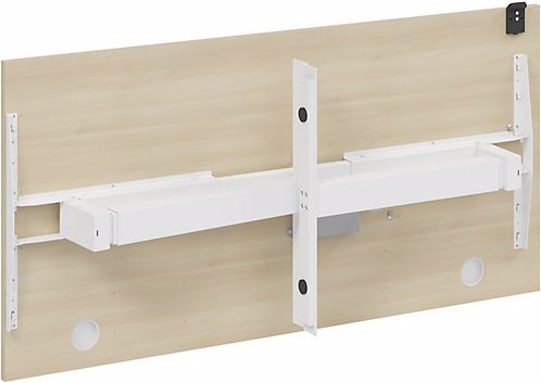 Produktbild FM Büromöbel Schreibtisch BOTTOM-UP white (1800 x 800 x 620 mm)