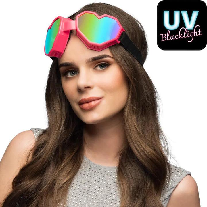 Produktbild Boland Ravebrille - Herz: Pink