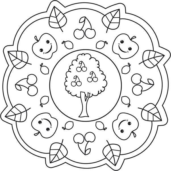 Actual product image Mandala colouring pad