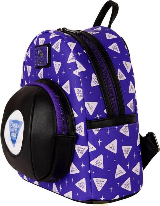 Actual product image Loungefly Mattel by Mini Backpack Magic 8 Ball