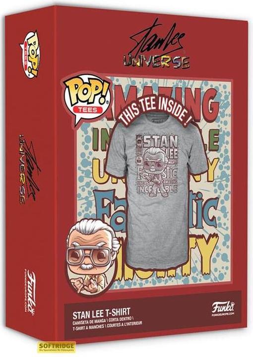 Produktbild Funko Marvel Boxed Tee T-Shirt Stan Lee Grösse M (M)