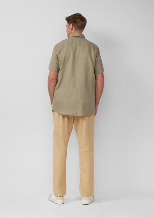 Immagine prodotto S.Oliver Hemd Regular Fit: Leichtes Kurzarmhemd aus 100% Leinen (XXL)