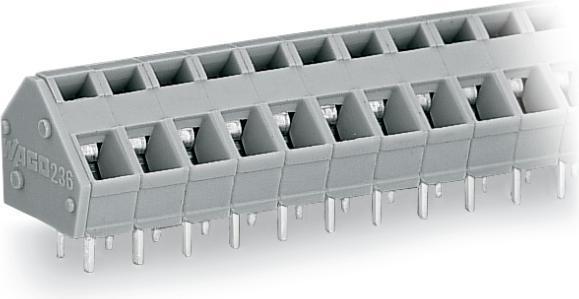 Produktbild Wago 236-402/000-009/999-950 Ex e II-Klemmenleiste fÃ¼r Leiterplatten 0,08-2,5 qm