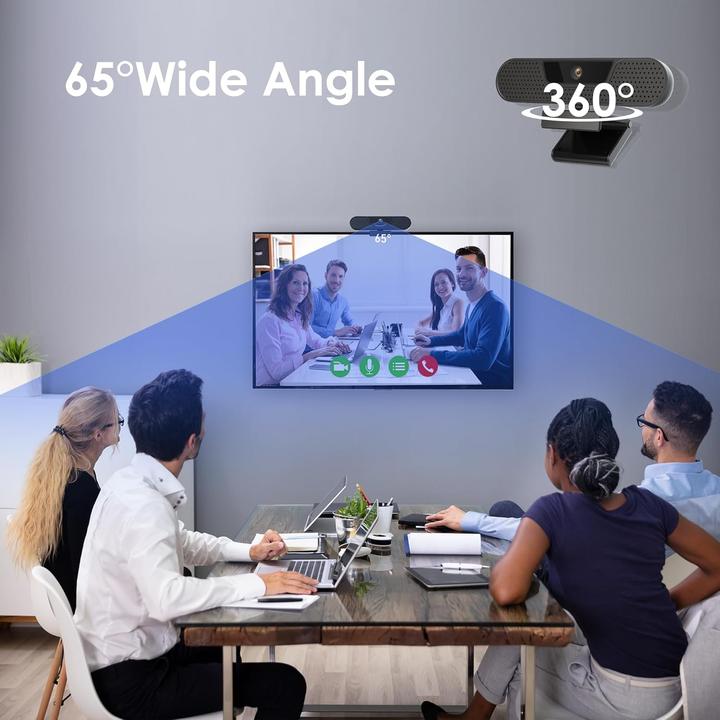 Produktbild Vizolink 2K Webcam W4GS mit Autofokus und Geräuschunterdrückung