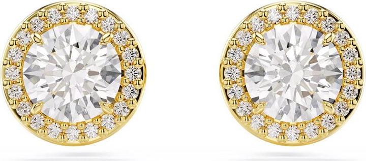 Swarovski Una Boucles d'oreilles rondes en or (Métal Swarovski)