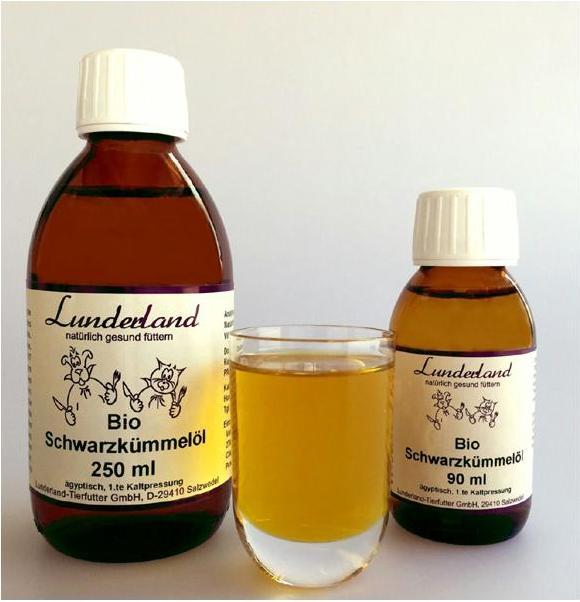 Lunderland Organic black cumin oil (Dog, 90 ml)