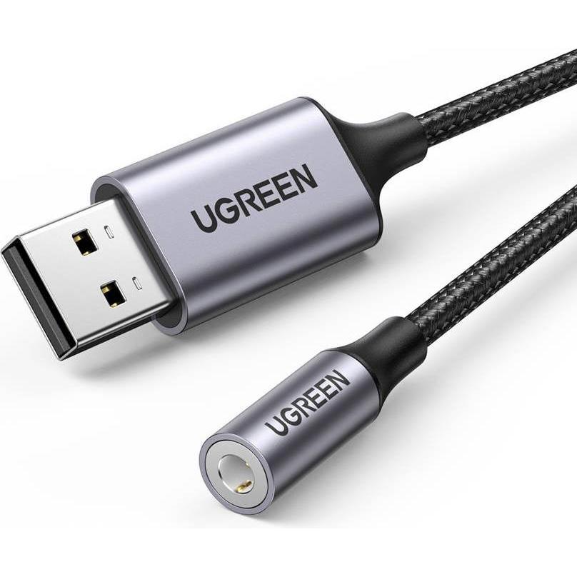 Ugreen CM477 (Klinkenadapter), Audio Adapter, Grau