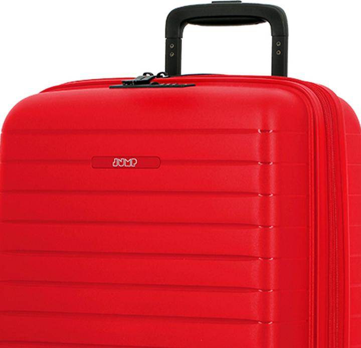 Produktbild Jump Striper 4 Rollen Kabinentrolley 55 cm mit Dehnfalte (32 l)