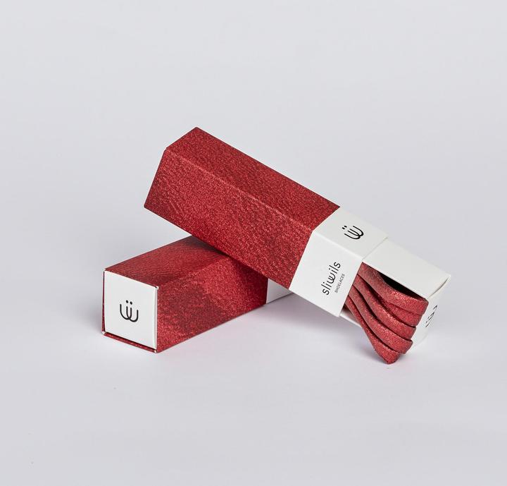 Image du produit Sliwils Schuhbändel MANHATTAN RED