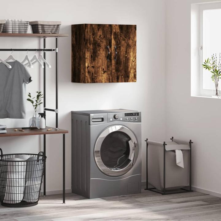 Immagine prodotto vidaXL Armadio a muro in rovere fumé 60x31x60 cm prodotto derivato dal legno (60 x 31 x 60 cm)