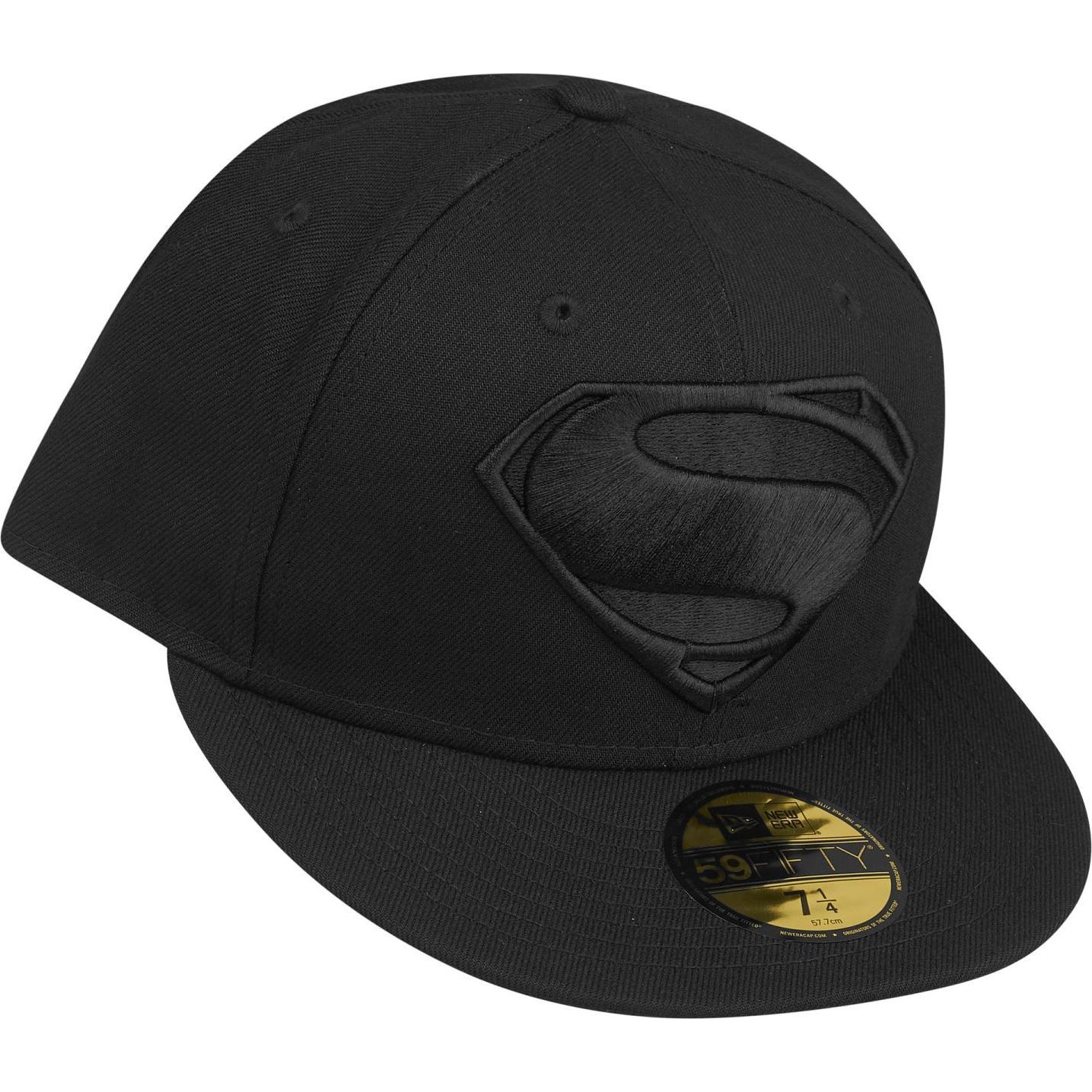 Thumbnail - New Era, Herren, Cap, 59Fifty Fitted Cap - SUPERMAN schwarz - 7 7/8, Schwarz, (7 7/8)