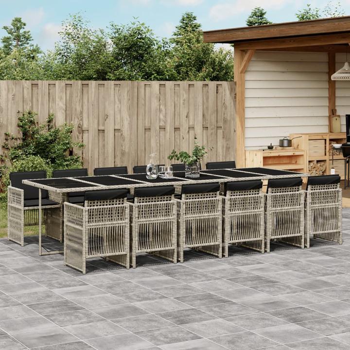 Produktbild vidaXL Garten Essgruppe (330 x 106 x 73 cm)