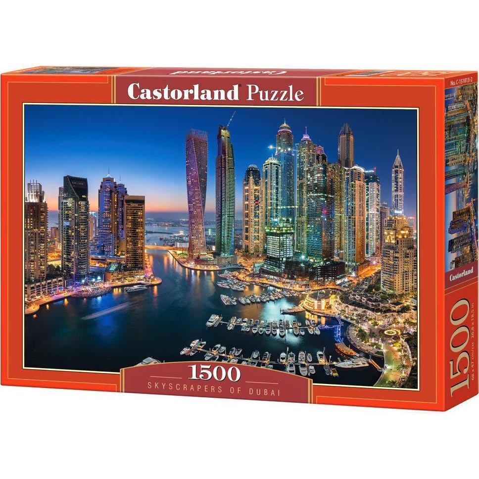 Castorland C-151813-2 Skyscrapers of Dubai, 1500 Teile Puzzle, bunt (1500 Teile)