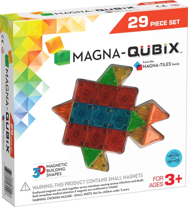 Actual product image Magna-Tiles Magna-Qubix Set