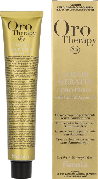 Actual product image Fanola Oro Therapy 8.13 Light Blonde Beige (8.13 Light blonde beige)