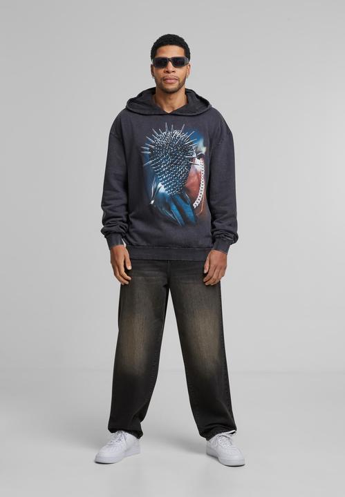 Image du produit Mister Tee Sweat à capuche oversize Thorned Mask (S)