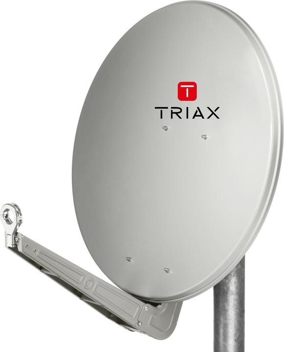 Triax Fesat 85 HQ - 10 - 13 GHz - 38,1 dBi - 0 - 90° - 21,1° - Grau - Aluminium (Parabolantenne, 38.10 dB, UKW / MW / LW)