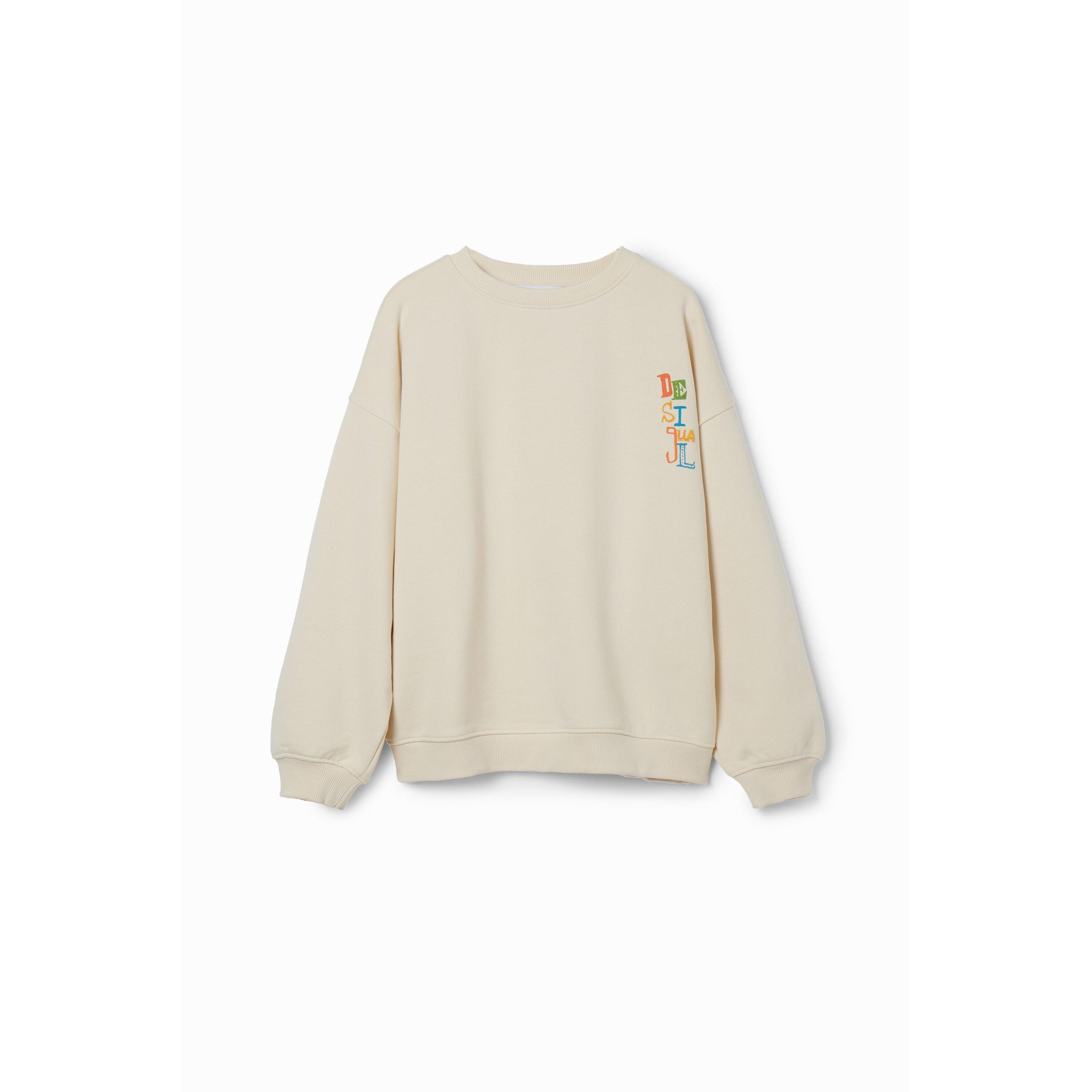 Thumbnail - Desigual, Herren, Pullover, pullover kind deigual lion, Beige, (S)