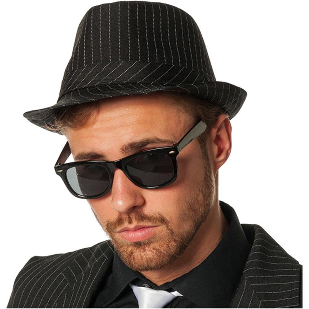 Wilbers Gangster Hut schwarz