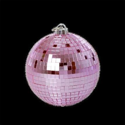 Actual product image Rice - Disco Ball - Soft Pink - Medium (15 cm)