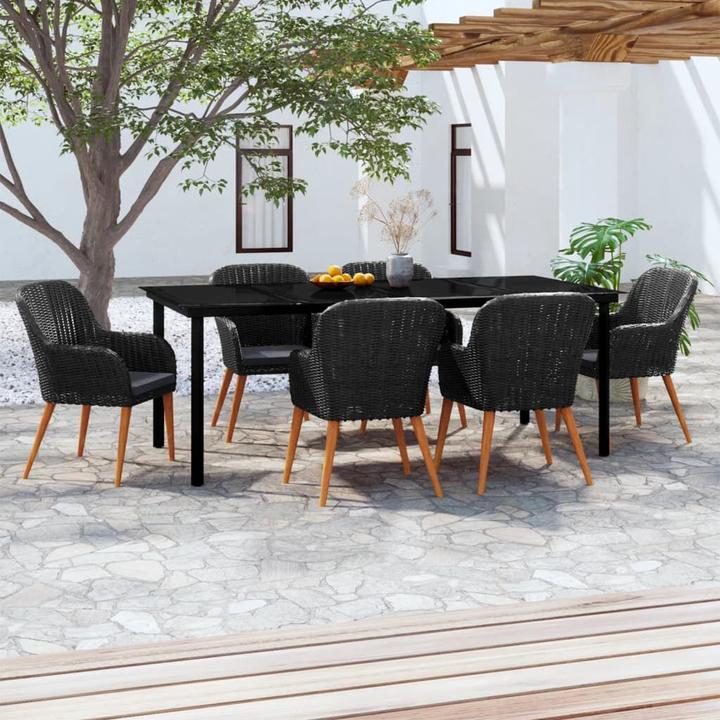 Produktbild vidaXL Garten Essgruppe (200 x 100 x 74 cm)
