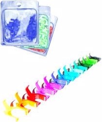 Produktbild PatchSee PatchClip TU/PC - Farbcodierung für Stecker - Türkisblau (Packung mit 50) (Netzwerk Zubehör)