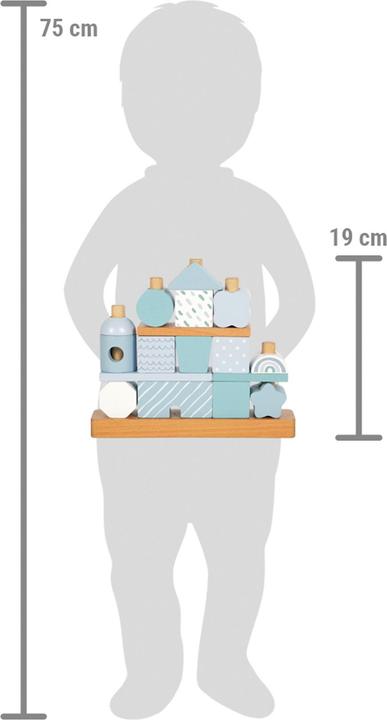 Image du produit small foot Stapelhaus blau